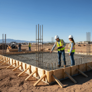 commercial concrete pueblo